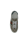sneakers with gg monogram and web detail
