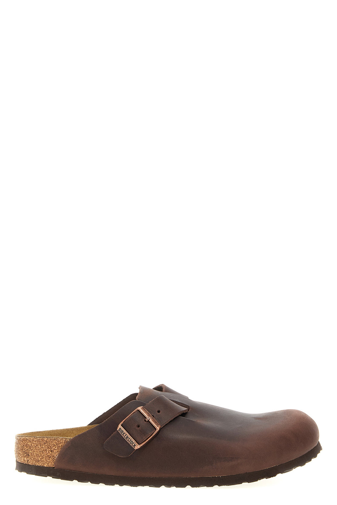 BIRKENSTOCK 37 boston used effect leather sabots