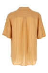 striped silk shirt