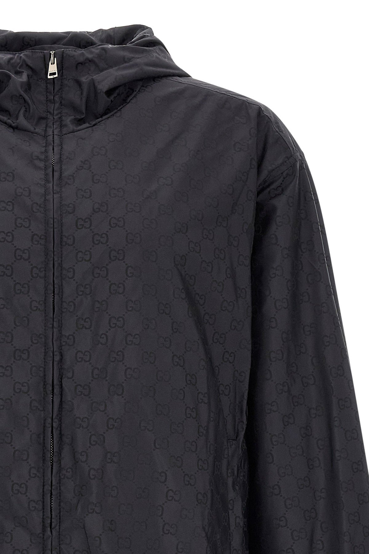 the gucci casual jacket features a relaxed fit