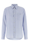 striped cotton poplin shirt