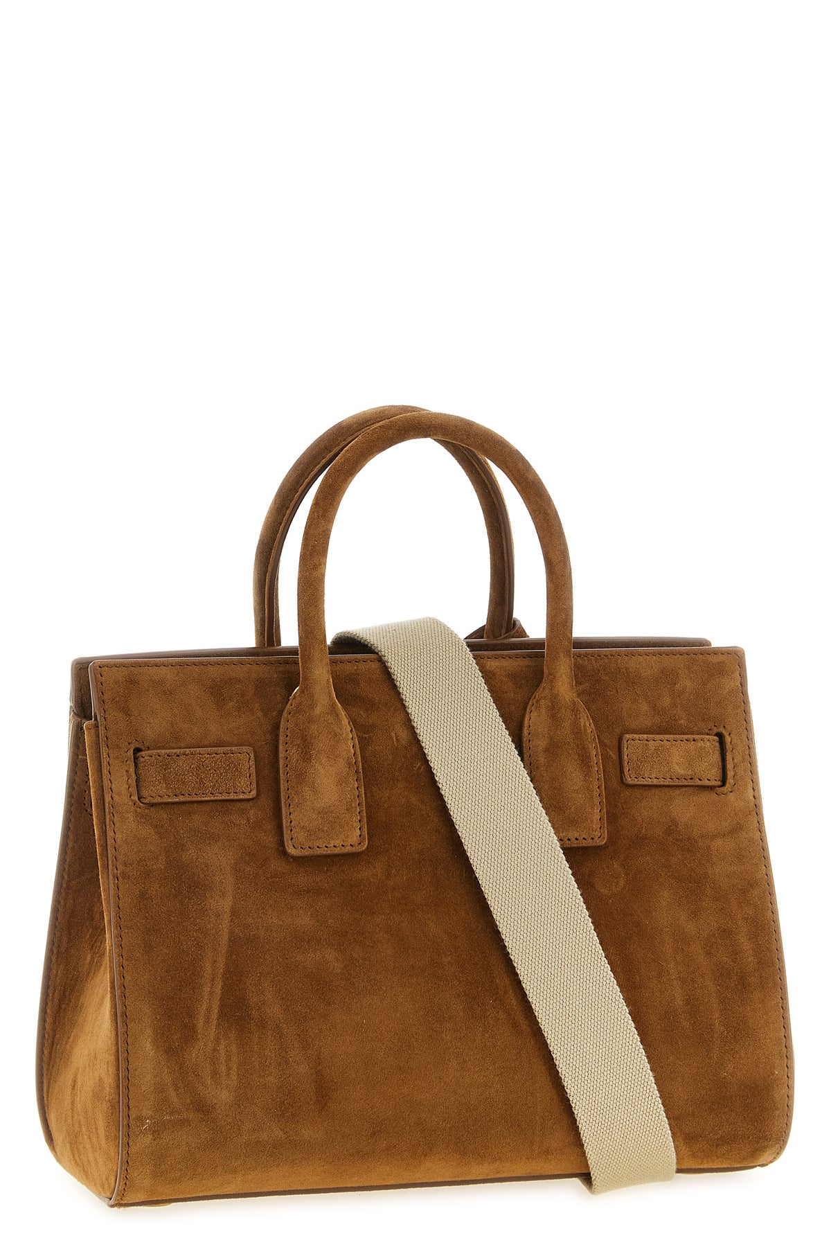 small sac de jour suede handbag