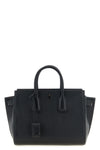 small hammered leather sac de jour handbag