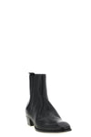 stanton hammered leather ankle boots