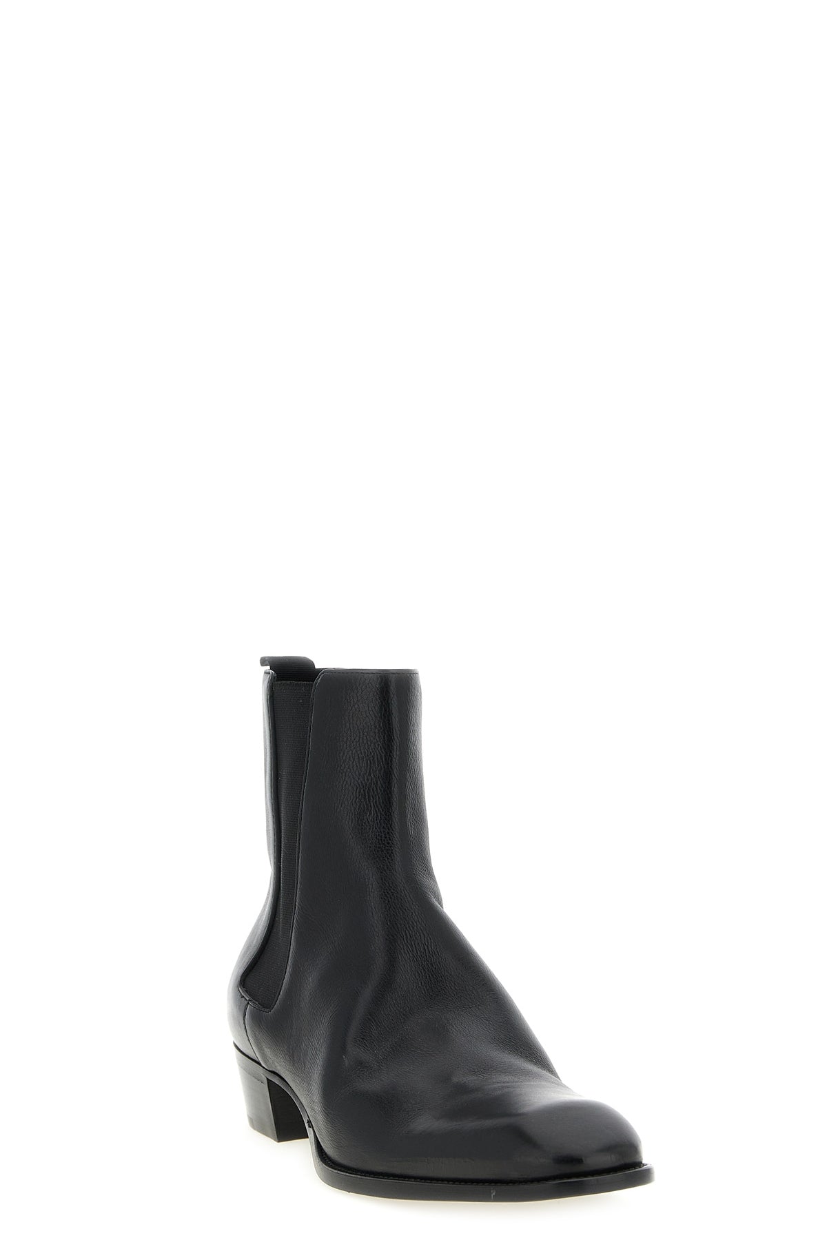 stanton hammered leather ankle boots