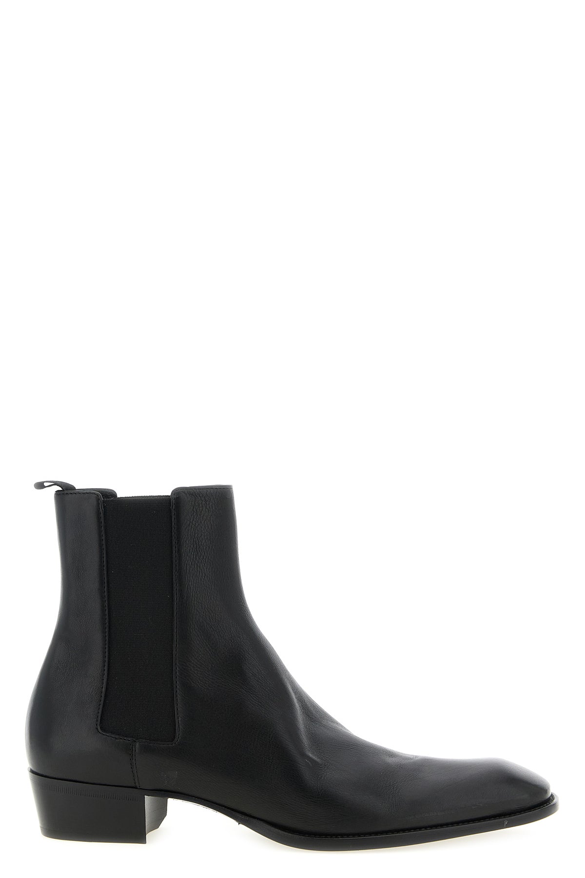 stanton hammered leather ankle boots