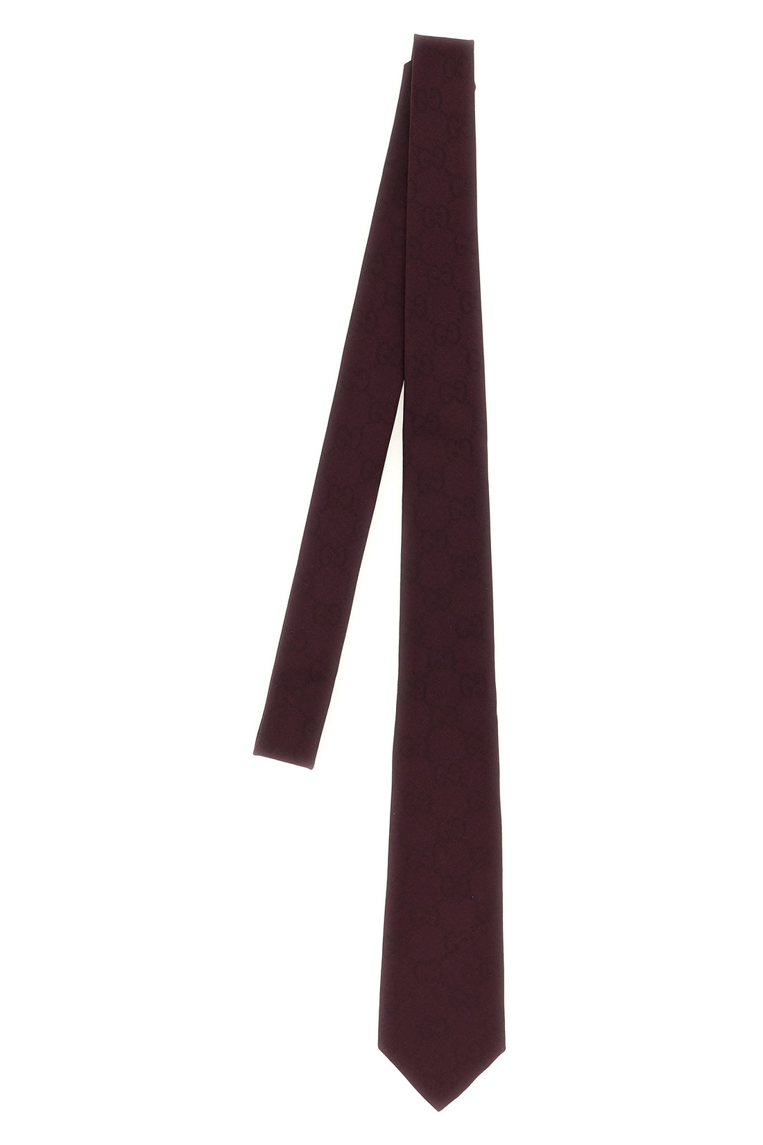 GUCCI OS gg cotton and silk jacquard tie