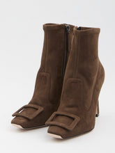 ROGER VIVIER 36½ trompette ankle boots in suede