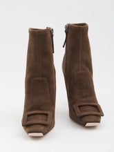 ROGER VIVIER 36½ trompette ankle boots in suede