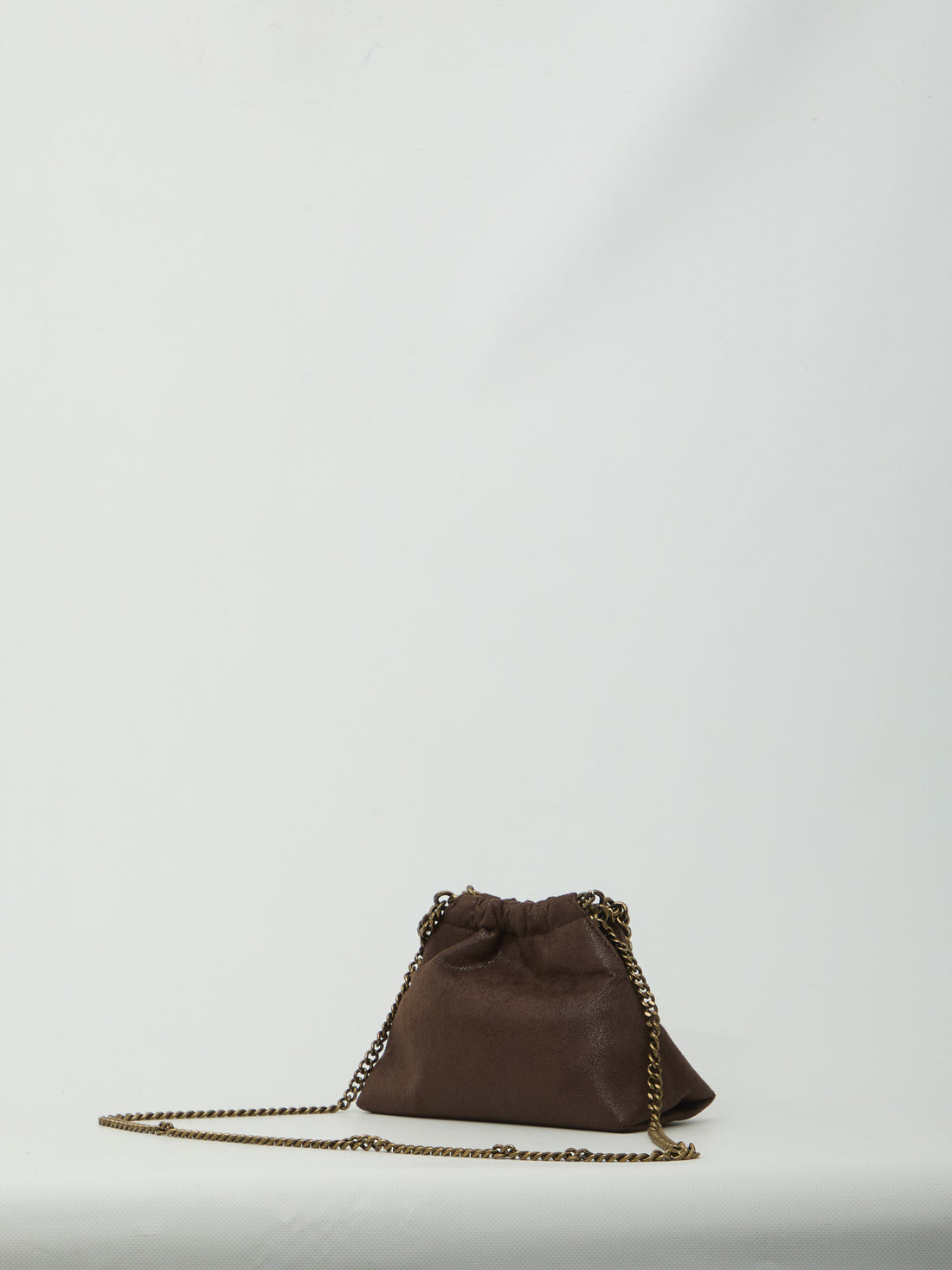 STELLA MCCARTNEY OS falabella mini drawstring bag