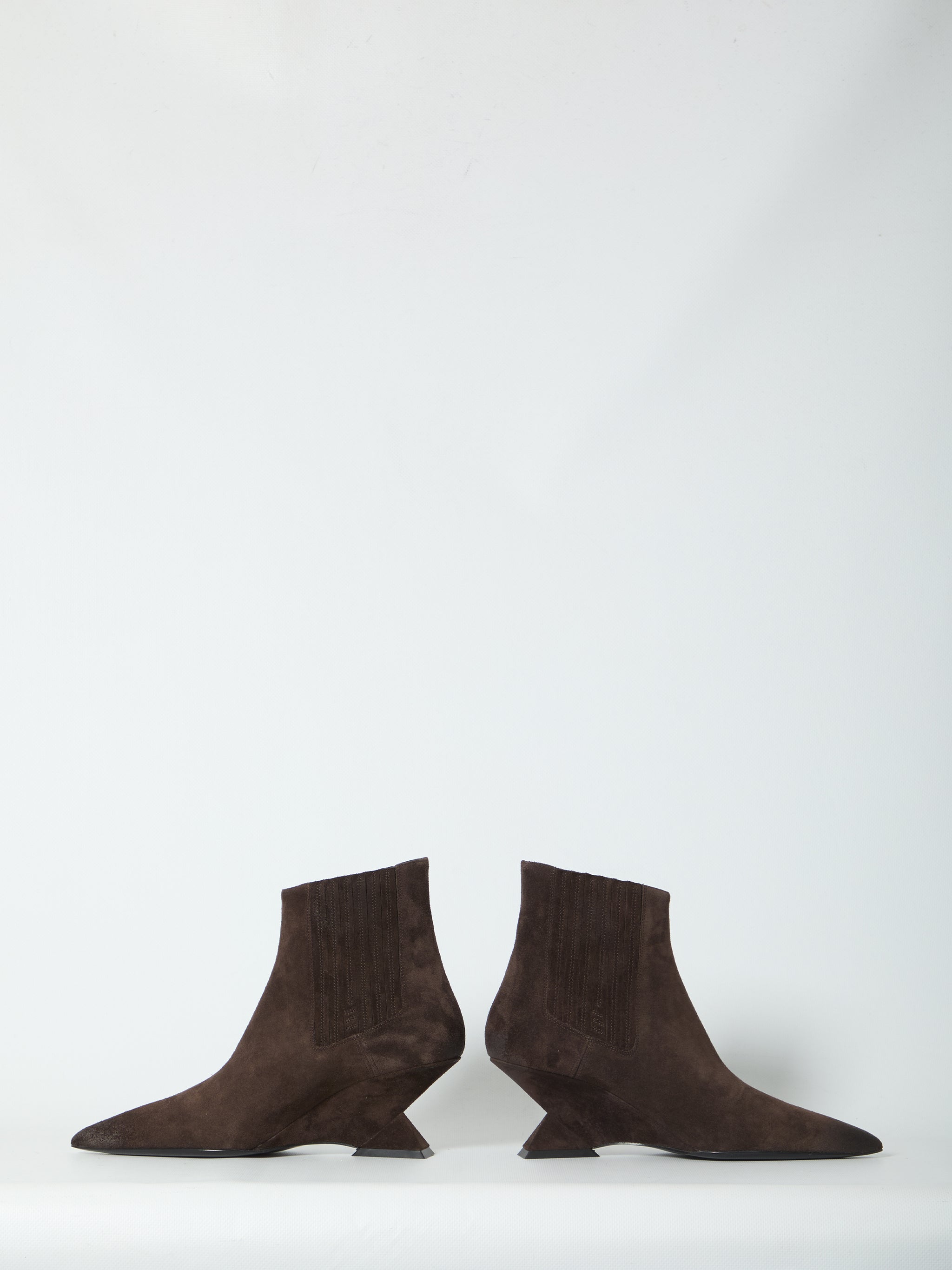 cheope dark brown ankle boots