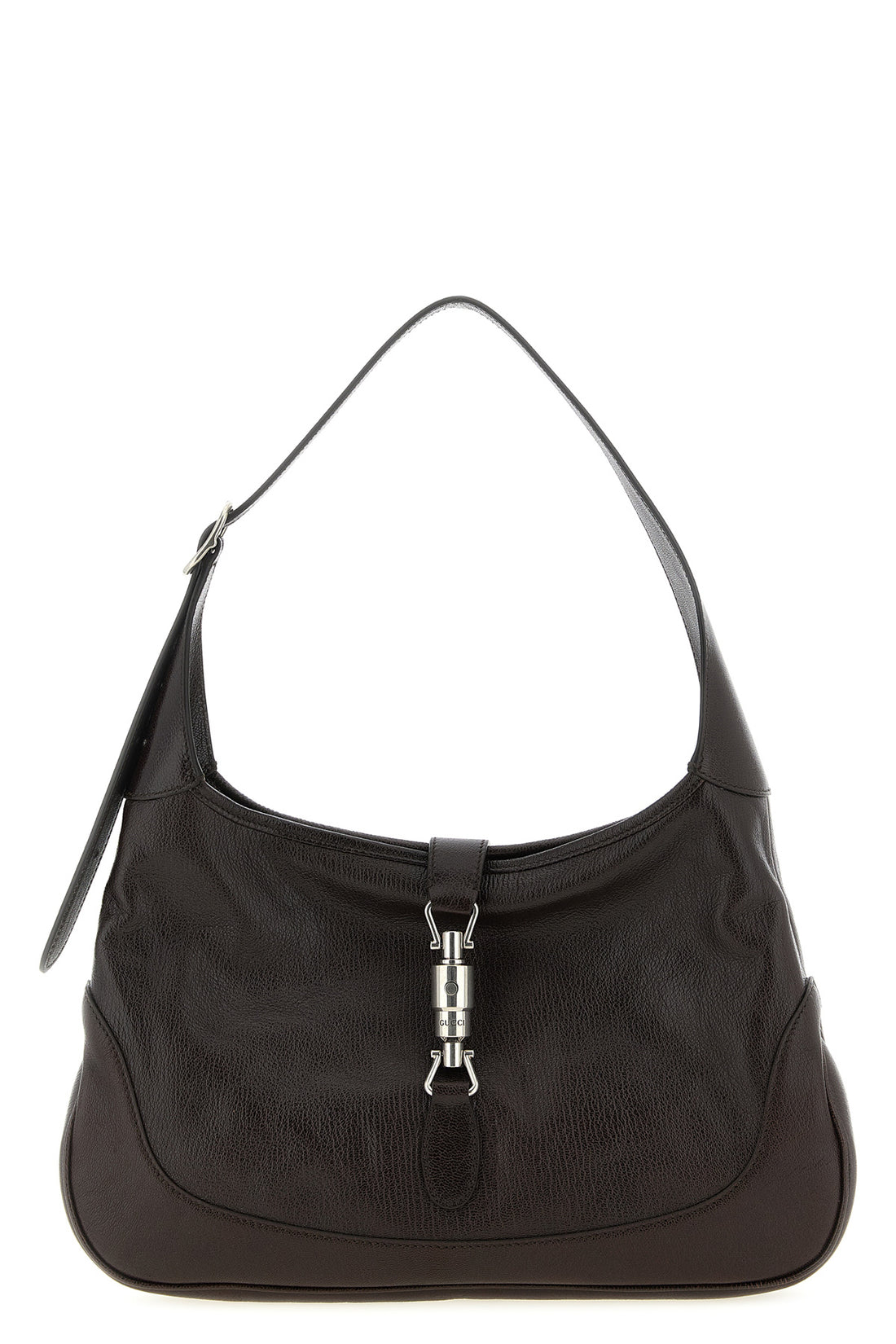 GUCCI OS gucci jackie 1961 shoulder bag in hand-aged hammered leather to create a vinta