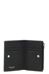 bi-fold hammered leather wallet