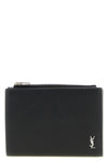 bi-fold hammered leather wallet
