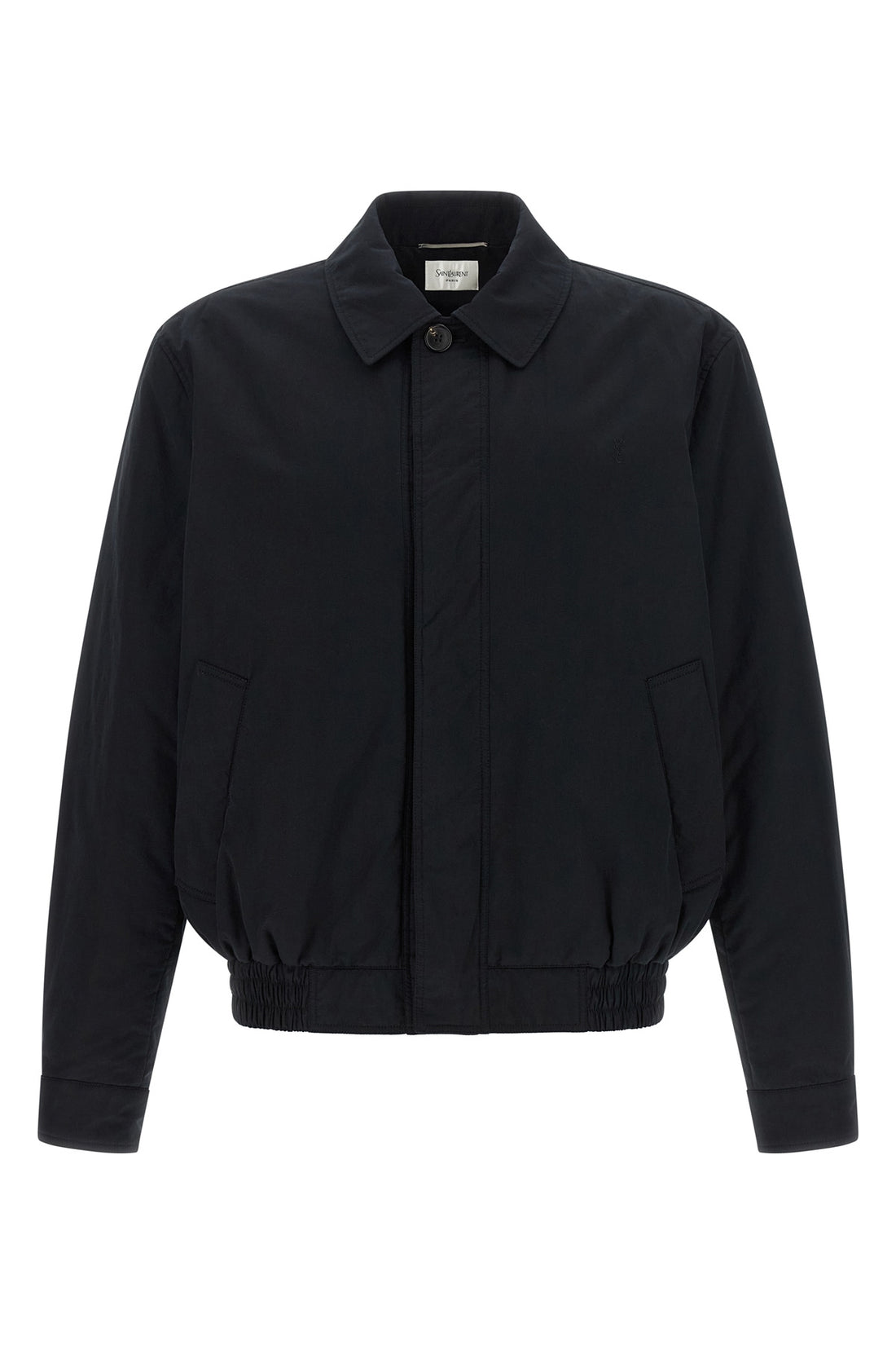 SAINT LAURENT M cotton silk jacket