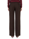 wide-leg frescolana trousers
