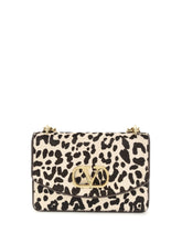 VALENTINO GARAVANI OS animalier pony effect shoulder bag