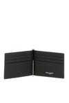 hammered leather card holder