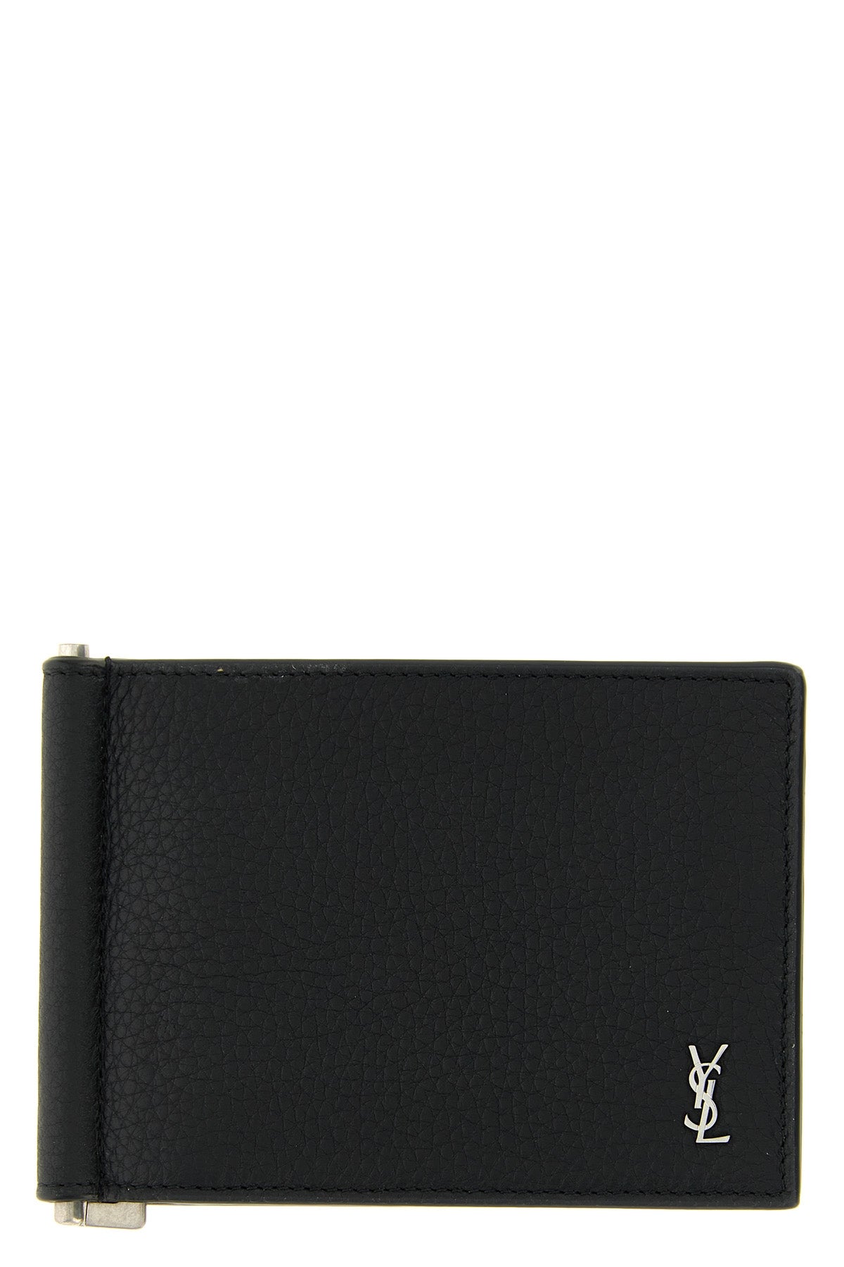hammered leather card holder