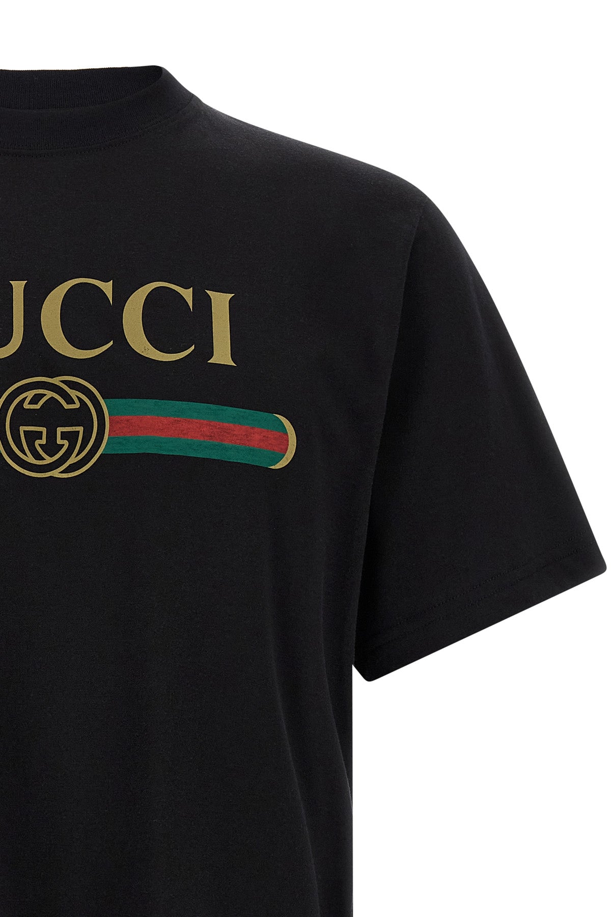 guccis fine cotton and silk jersey t-shirt