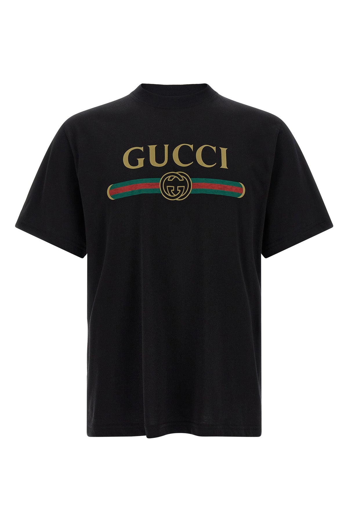 guccis fine cotton and silk jersey t-shirt