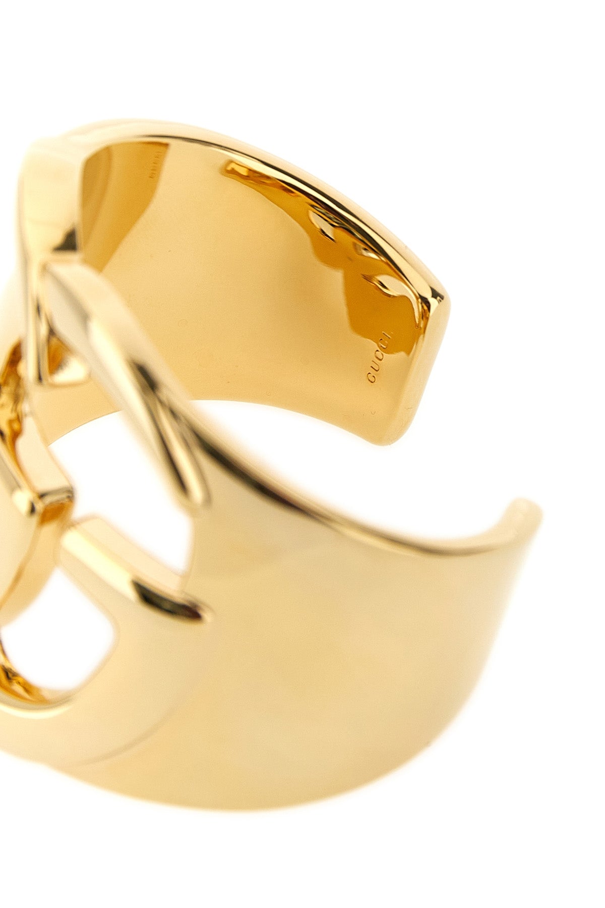 gg marmont rigid bracelet in metal