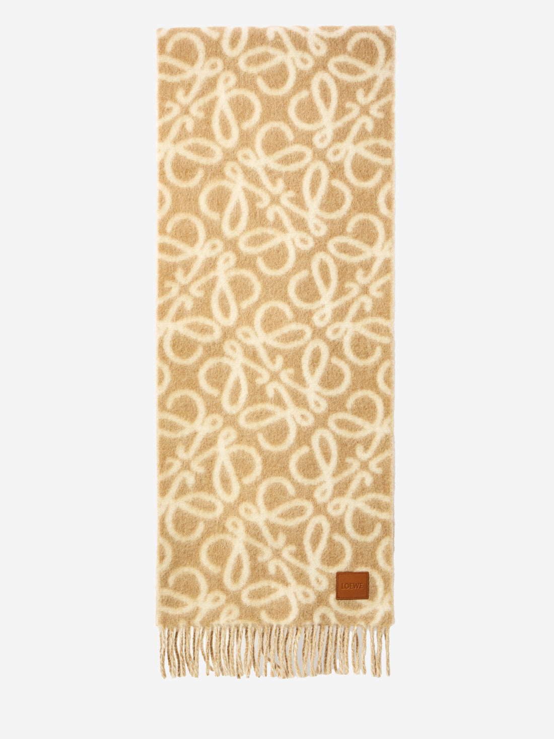 LOEWE OS anagram scarf