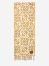 LOEWE OS anagram scarf