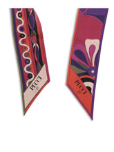 PUCCI OS silk triangle scarf
