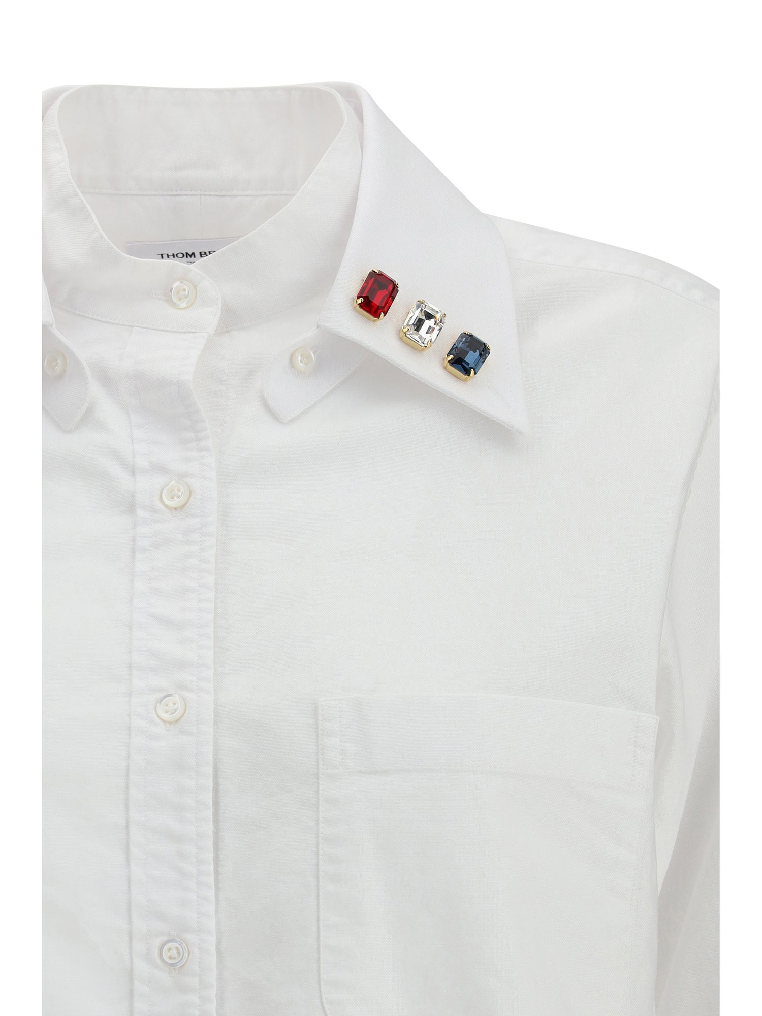 THOM BROWNE 42 cotton shirt 