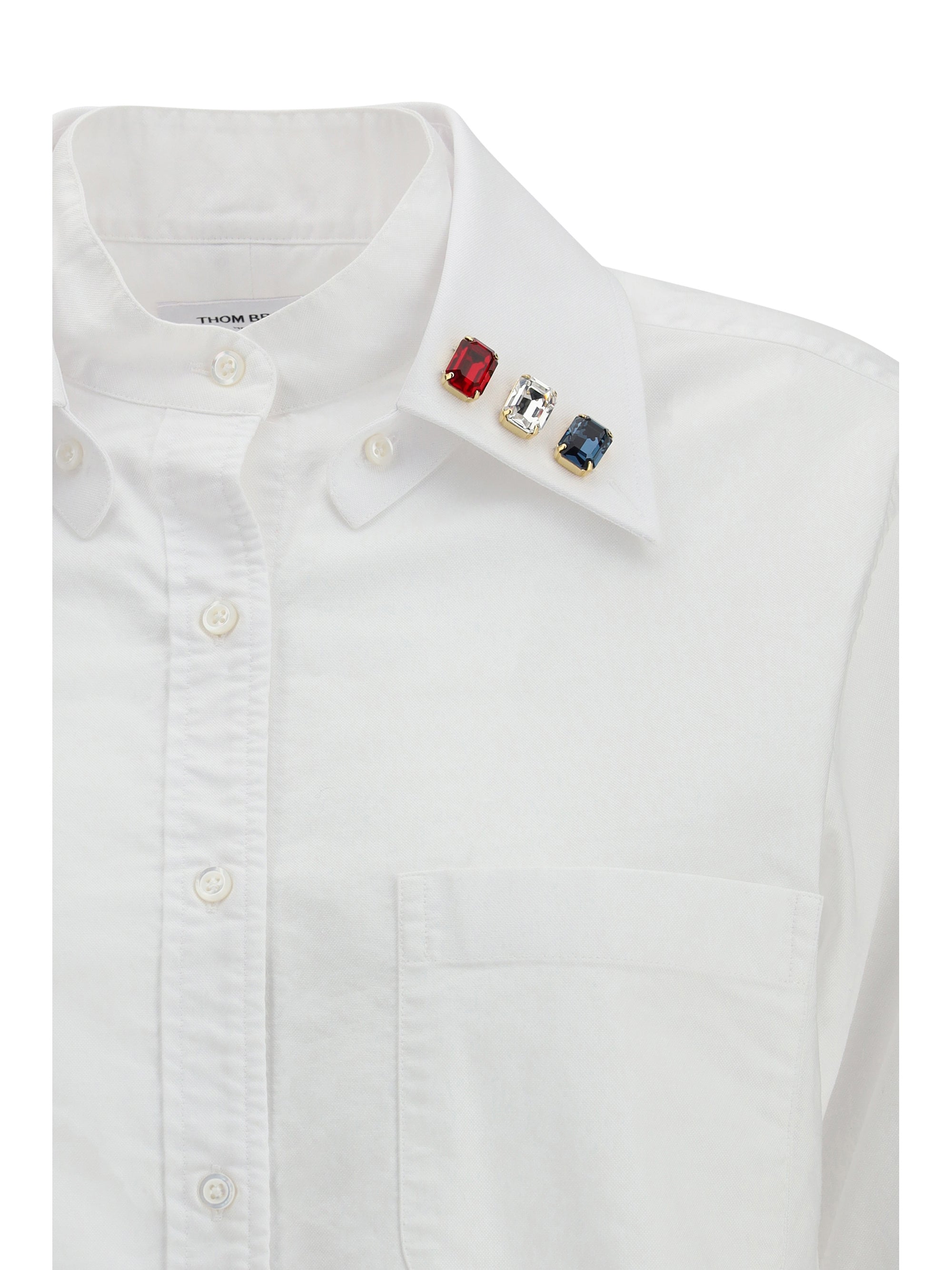 THOM BROWNE 42 cotton shirt 