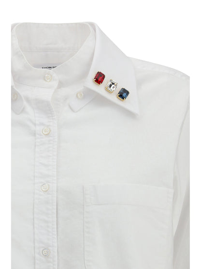THOM BROWNE 42 cotton shirt 
