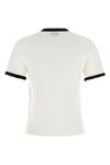 the gucci t-shirt defines a sartorial approach to casual wear through a pure whi