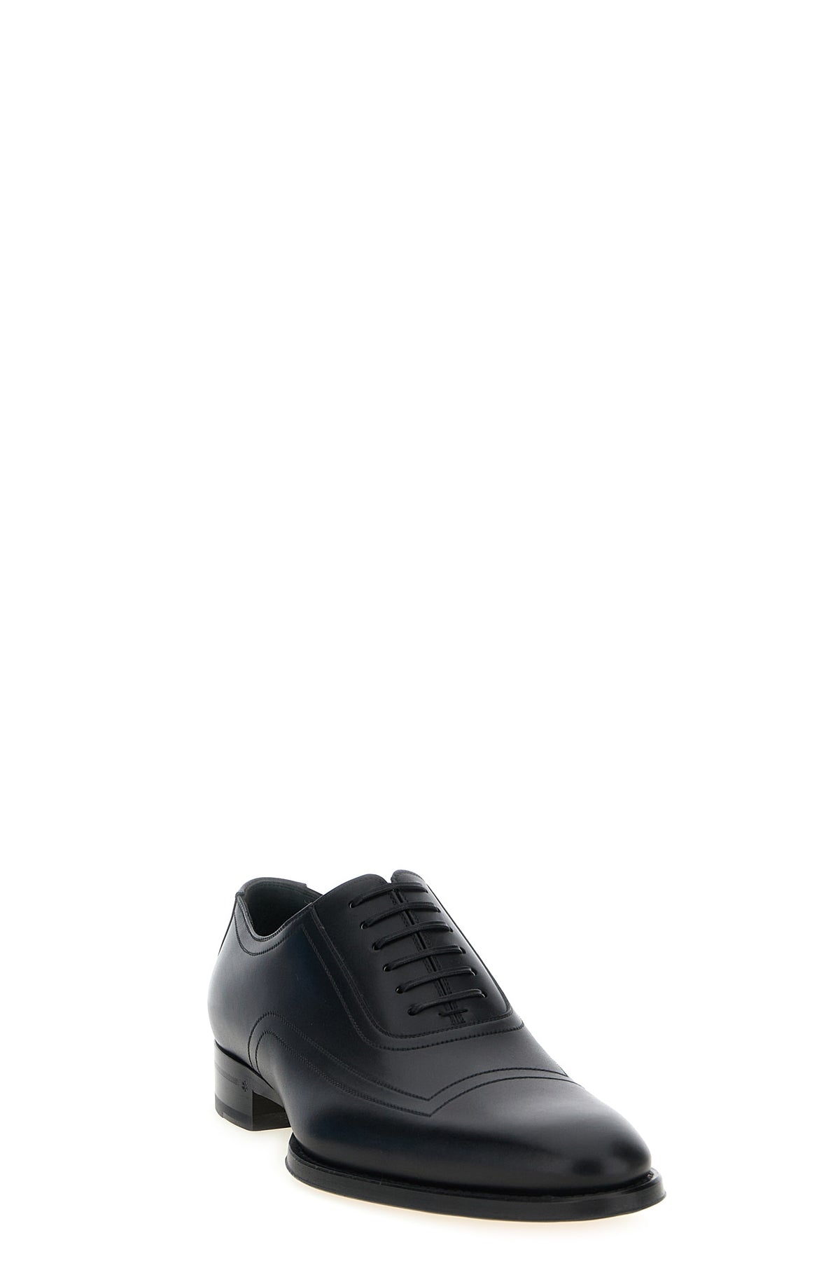 leather lace-up shoes