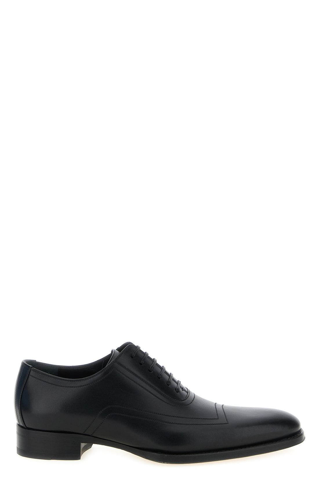 GUCCI 9 leather lace-up shoes