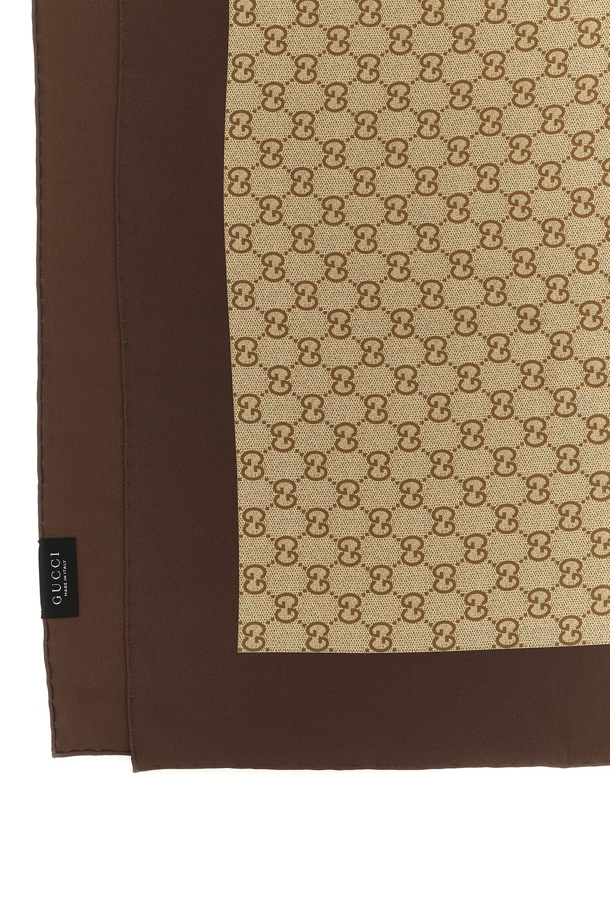 carré in silk twill