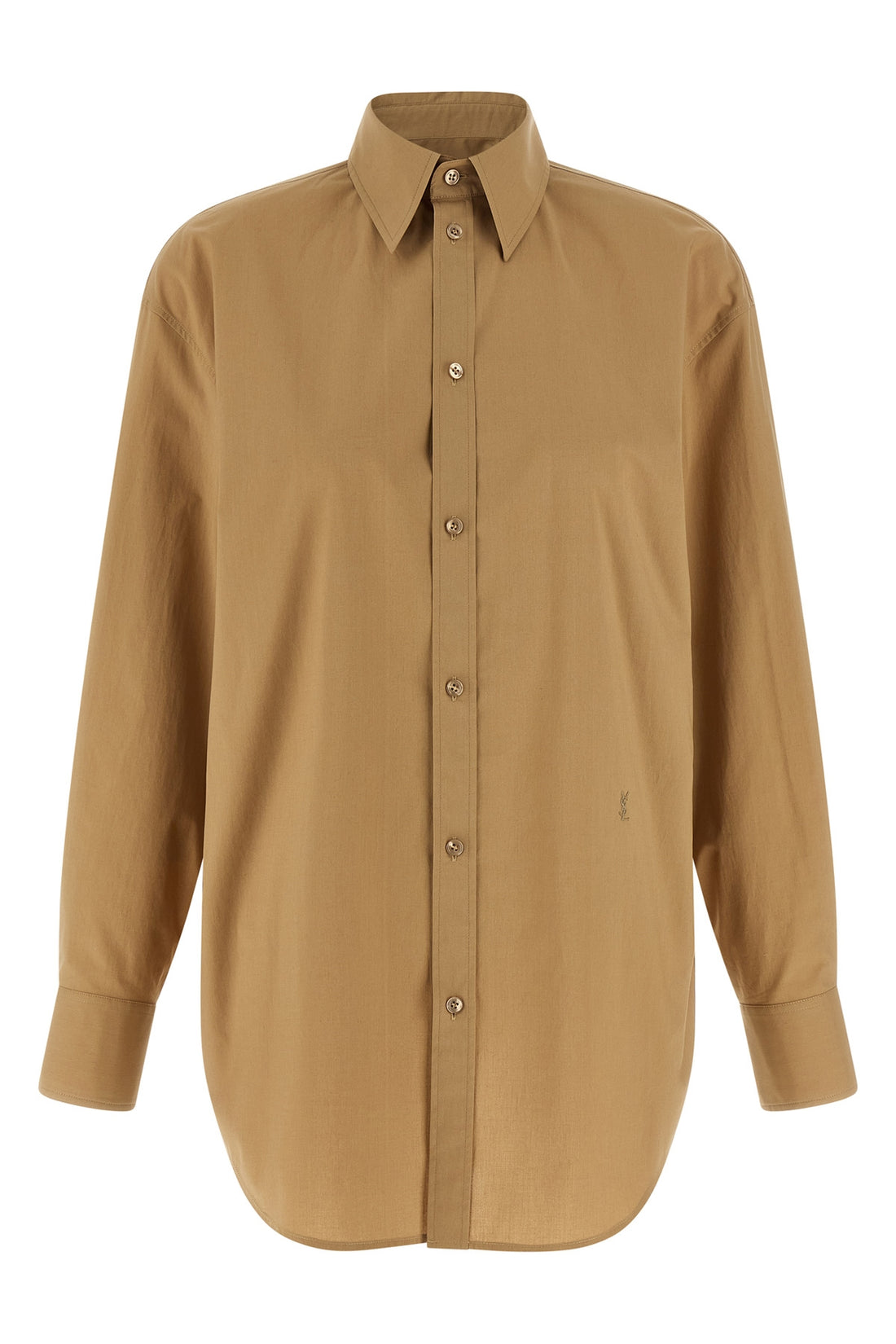 SAINT LAURENT 36 cotton poplin shirt