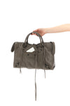 arena le city m lambskin handbag