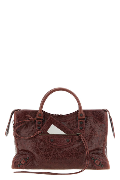 the balenciaga le city m handbag redefines the codes of urban accessories thro