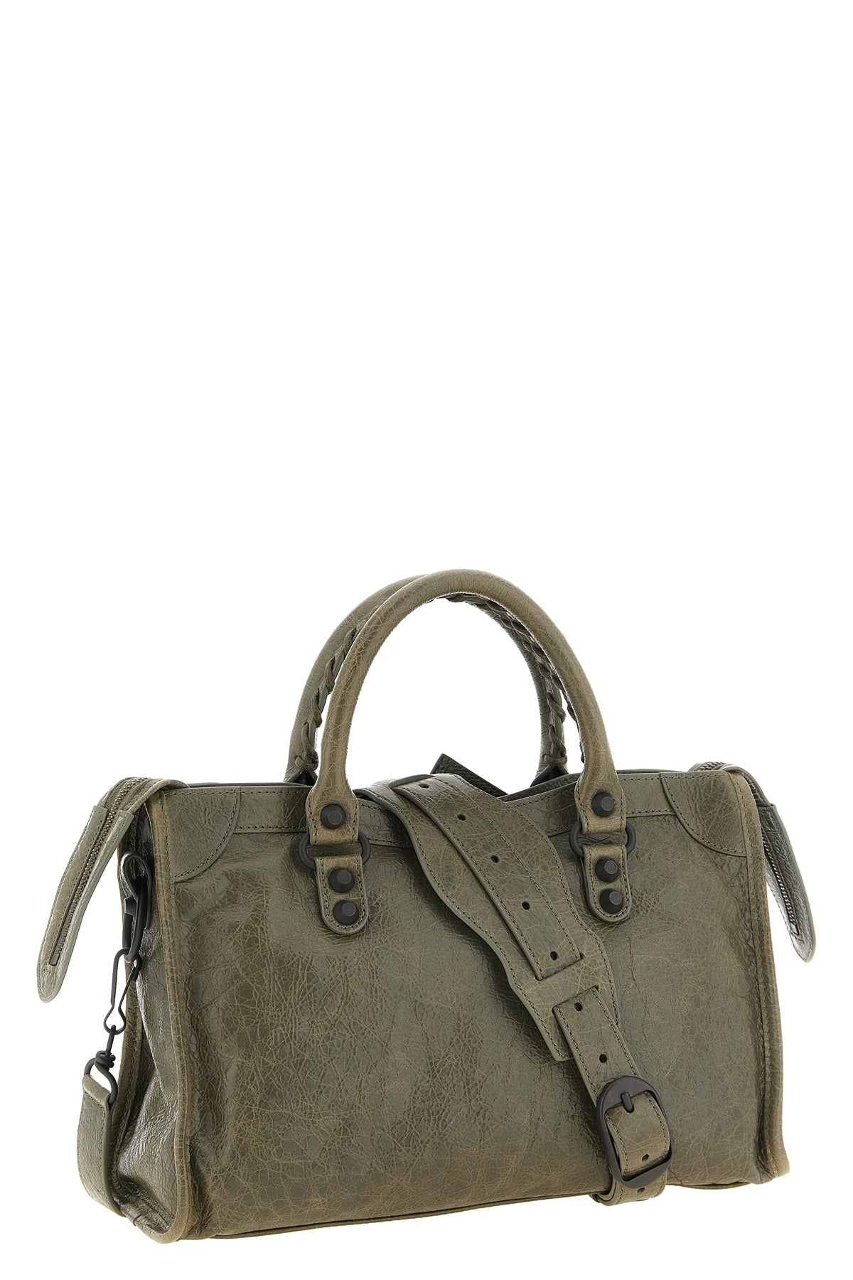 the balenciaga le city s handbag stands out for its structured silhouette in f