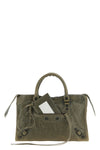 the balenciaga le city s handbag stands out for its structured silhouette in f