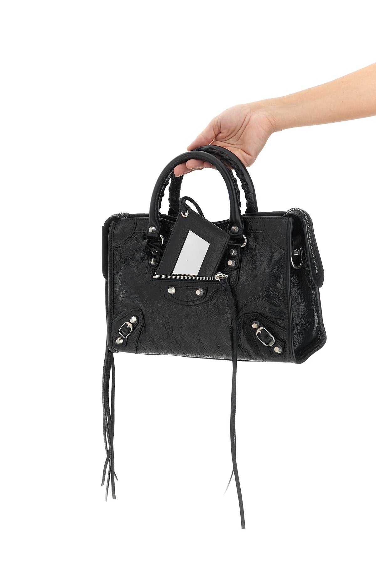 arena le city s lambskin handbag