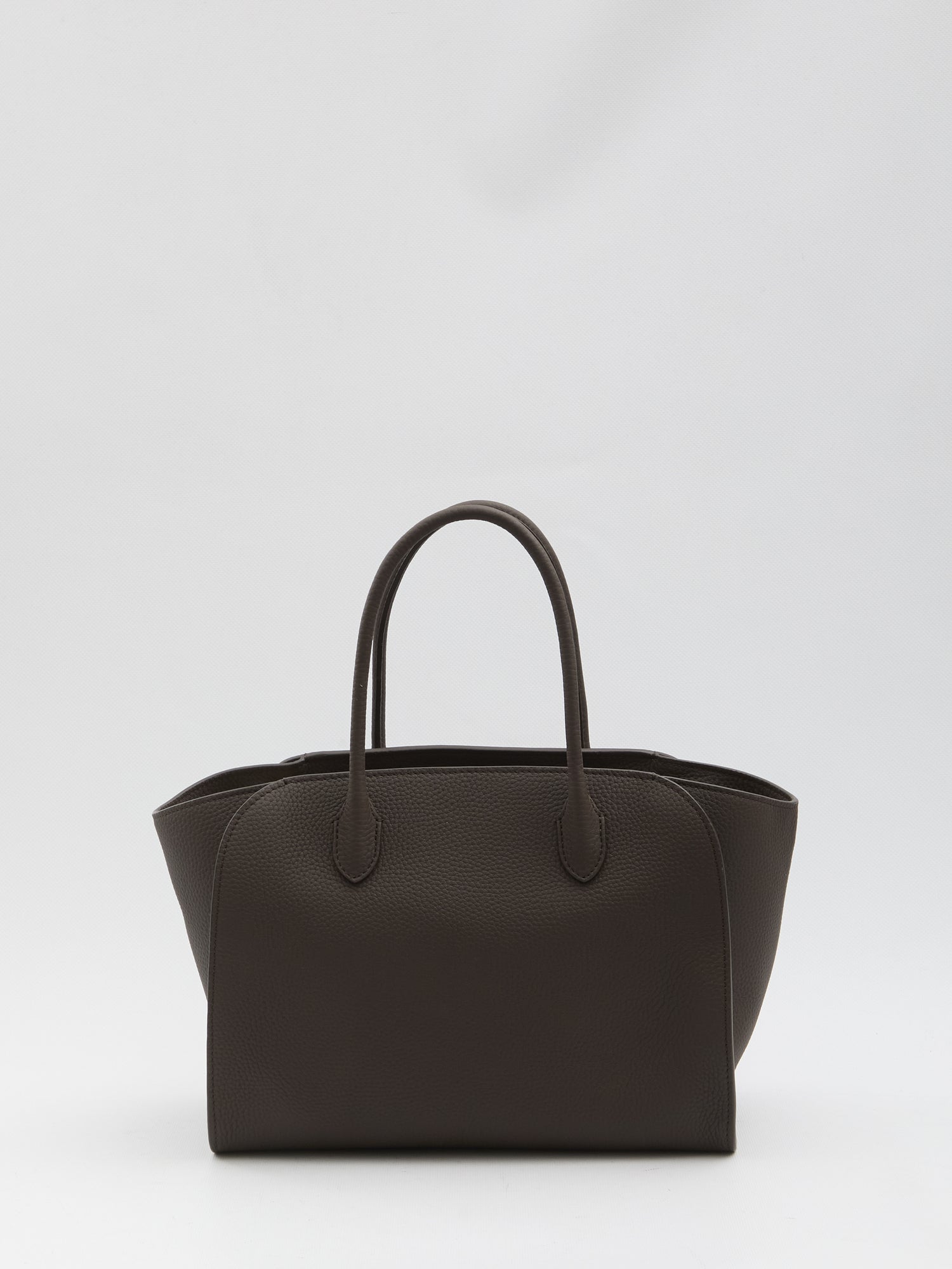 THE ROW OS deep brown marlo 12 bag 