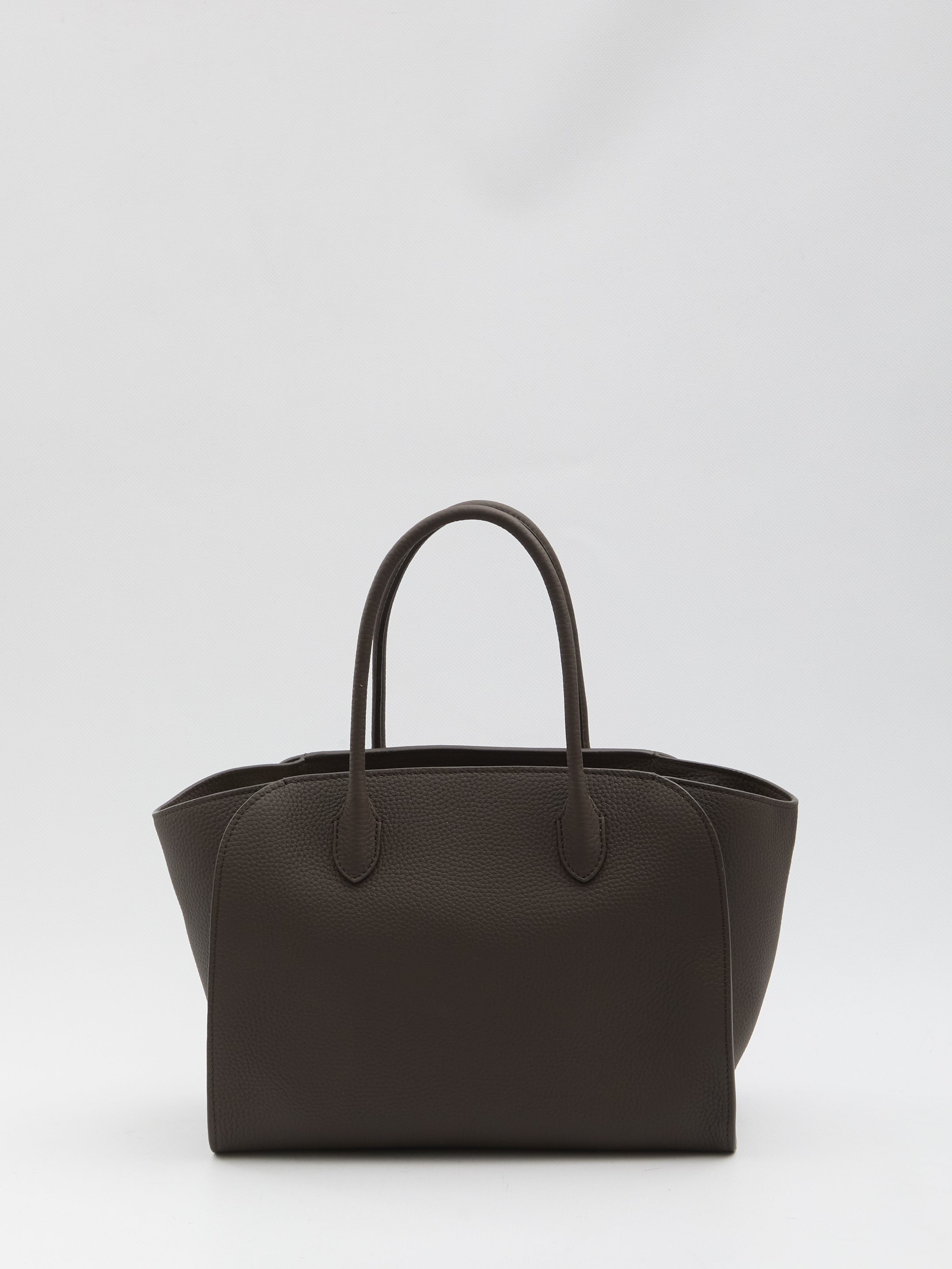 THE ROW OS deep brown marlo 12 bag 