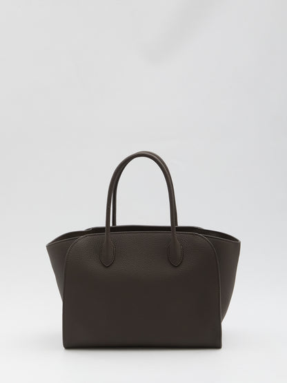 THE ROW OS deep brown marlo 12 bag 
