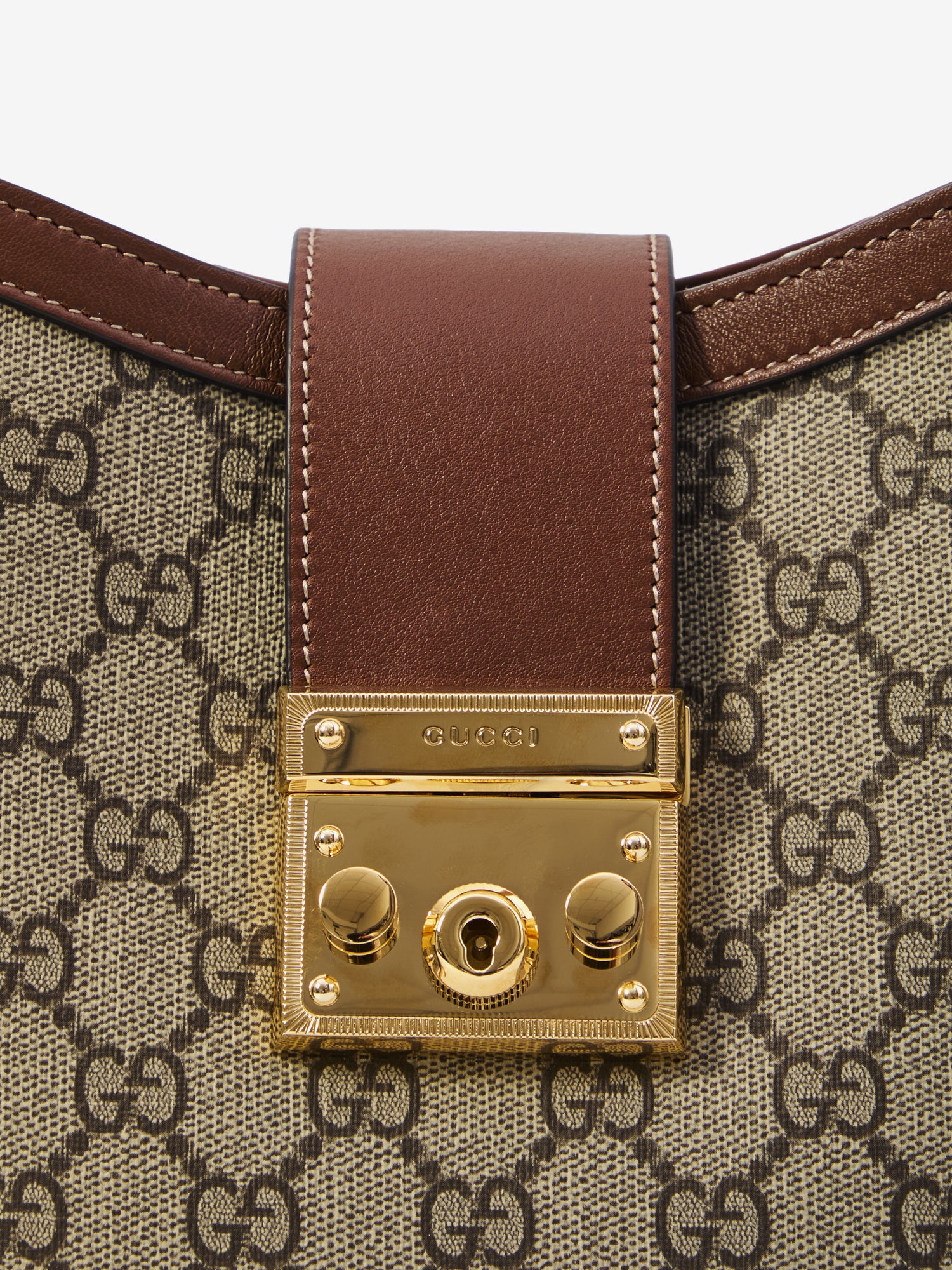 GUCCI OS padlock bag large