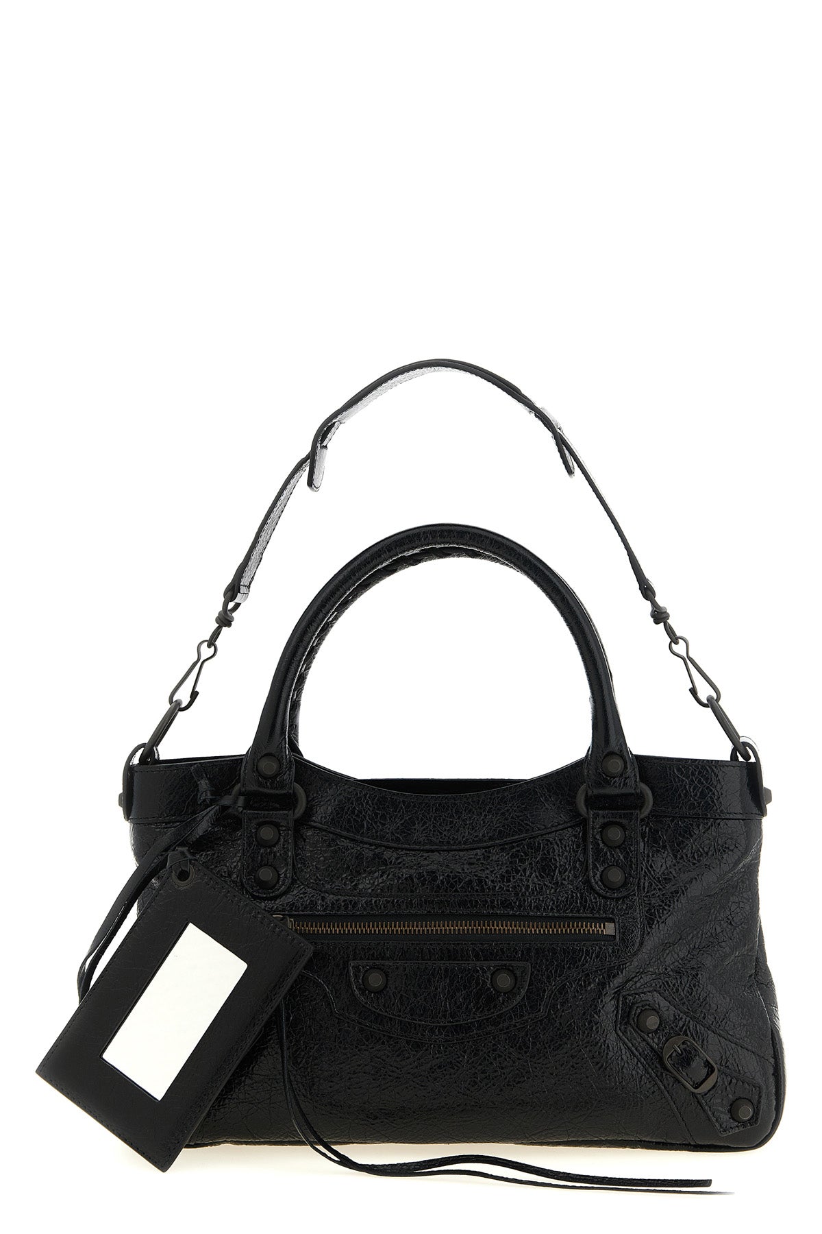 the balenciaga le city first handbag and shoulder bag is made of high-quality ar