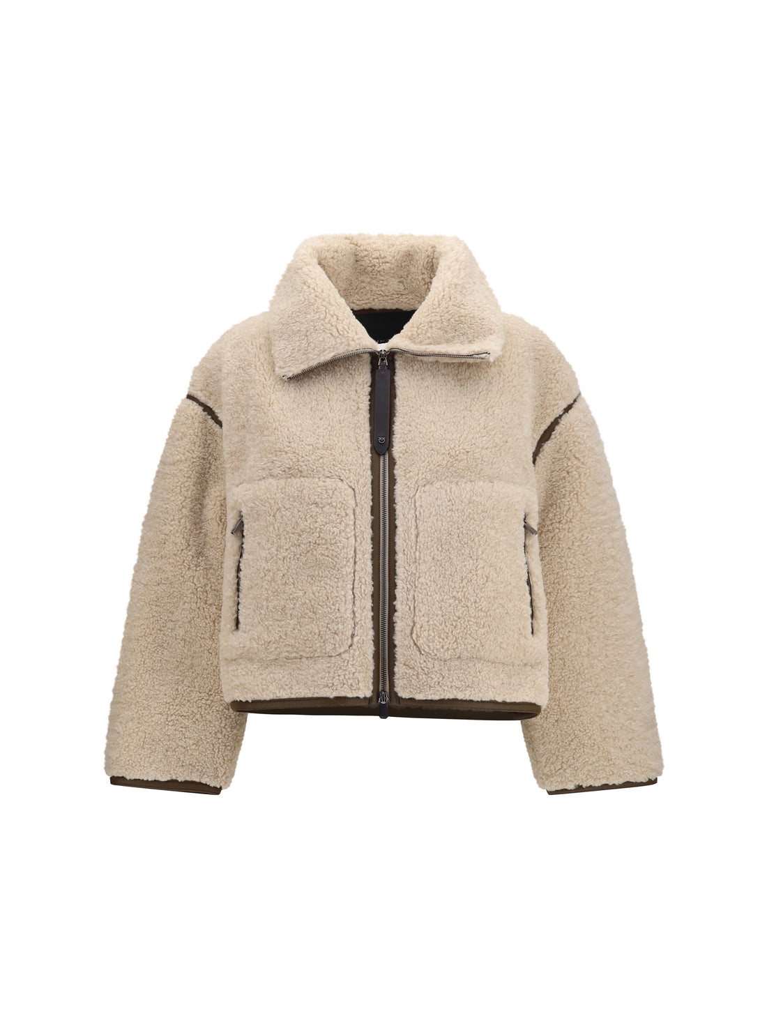PINKO M eco shearling jacket 