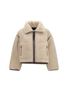 eco shearling jacket