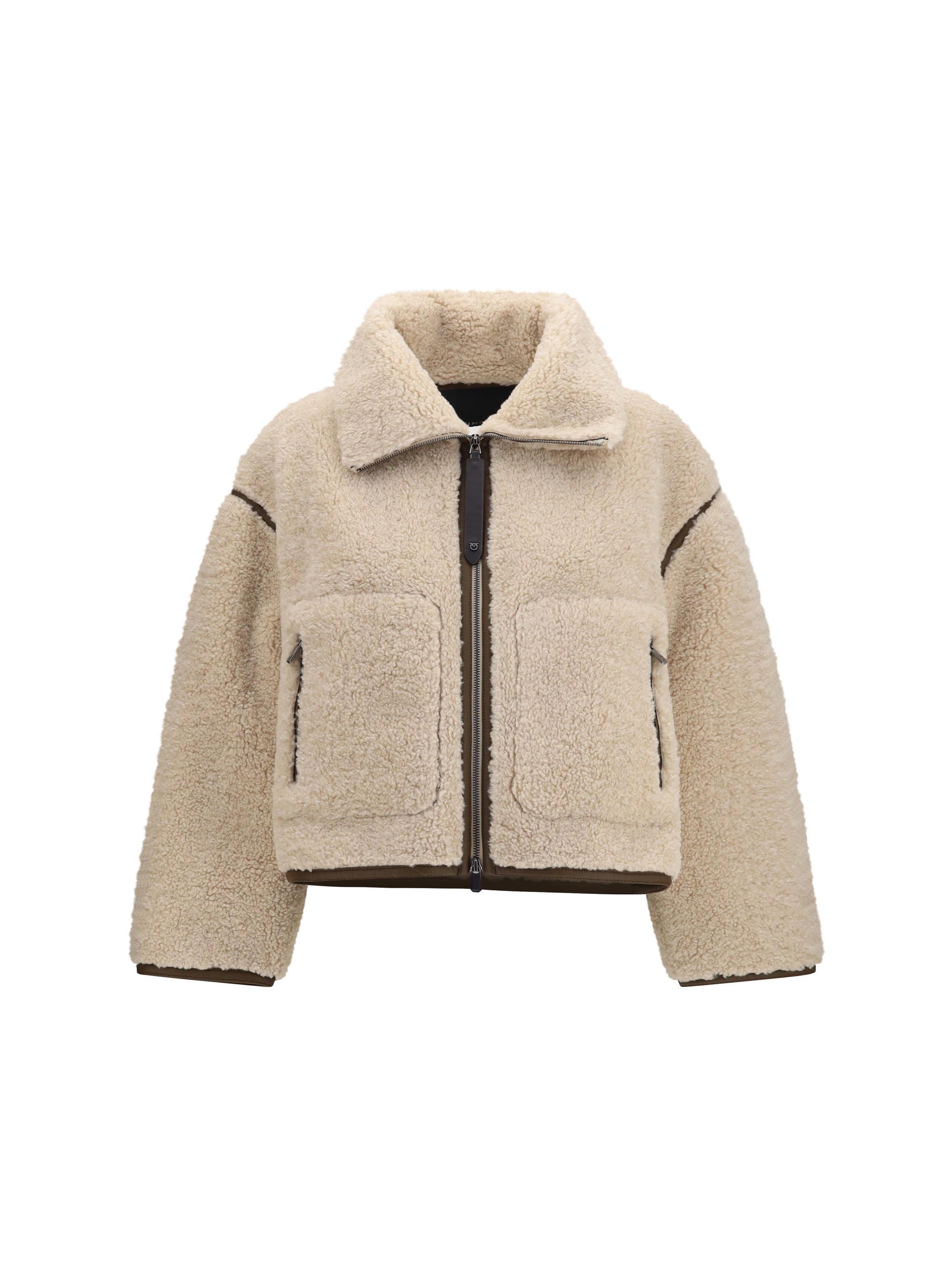 eco shearling jacket